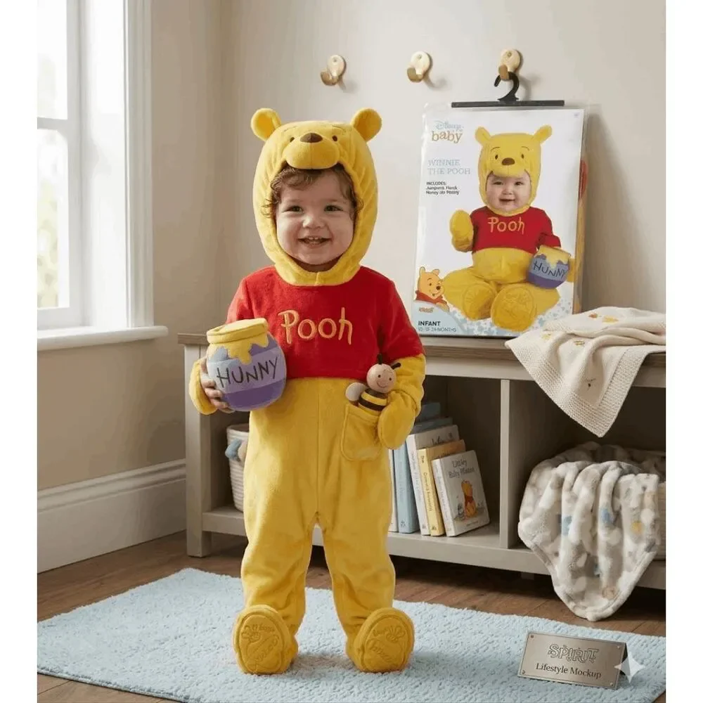 Winnie the Pooh Baby Disney Infant Deluxe Halloween Costume